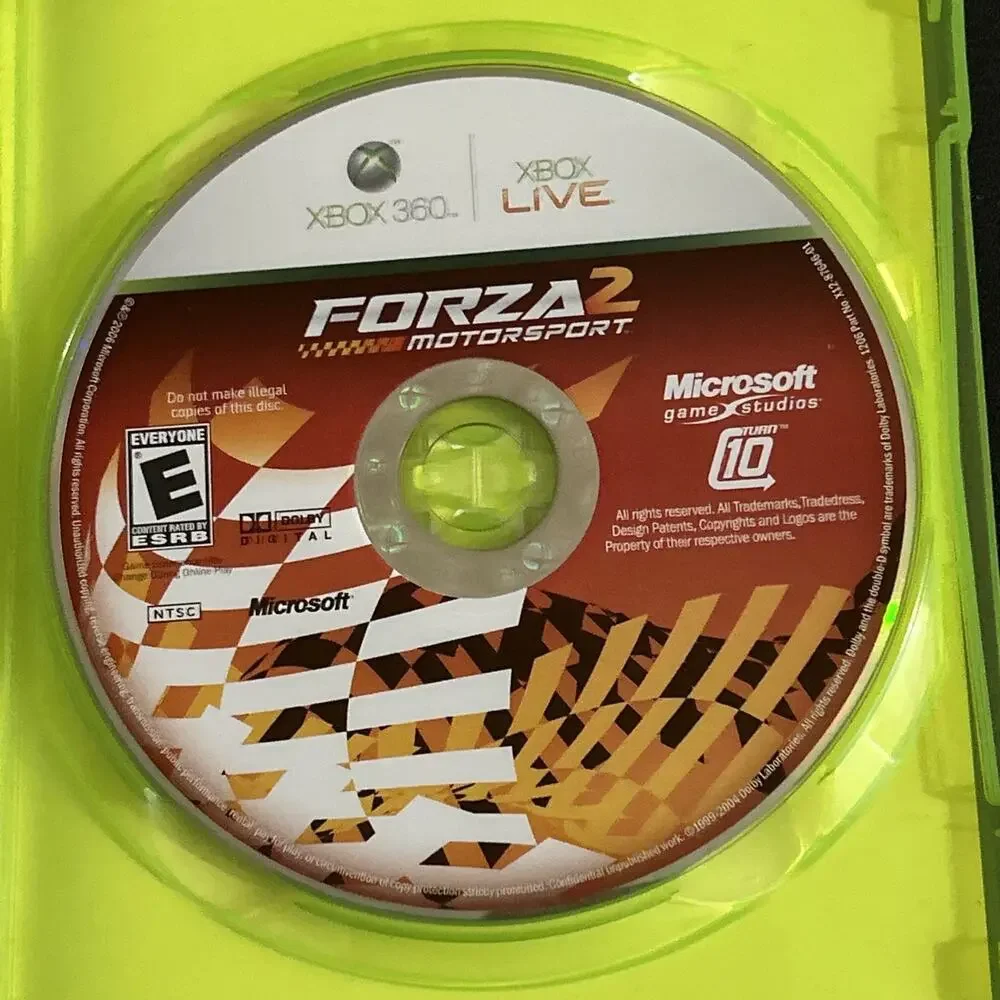 Marvel Ultimate Alliance & Forza 2 XBox 360 2 Disc Set 2 Manuals Tested Working